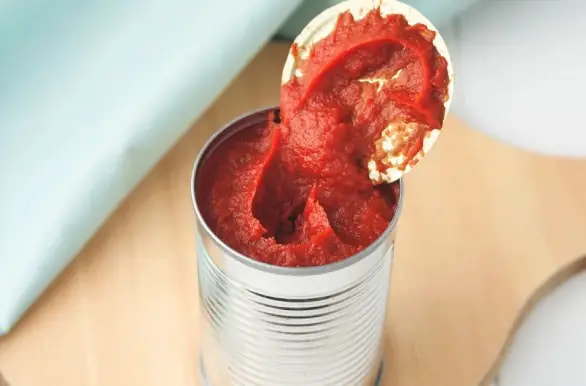 رب گوجه فرنگی حلبی بسته فلزی مقاوم نگهداری طولانی