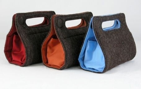 تصویر 3 از کیف نمدی فانتزی رنگی و شاد محصولی هنری و متفاوت در طرح های زیبا