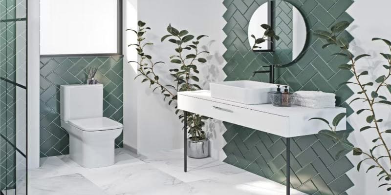 تصویر 1 از سرامیک مات سفید ساده مناسب فضاهای مینیمال