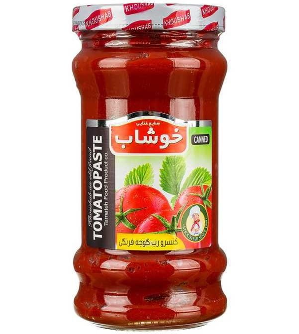 تصویر 2 از رب گوجه فرنگی خوشاب با غلظت بالا و بافت نرم