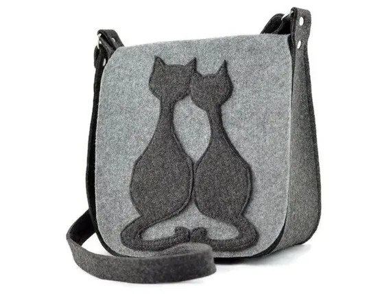 تصویر 4 از کیف نمدی مدرن با ساختار هندسی نوآورانه و متفاوت تولید داخلی