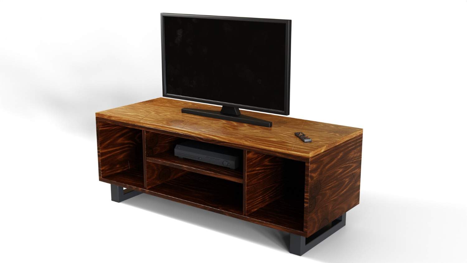 تصویر 2 از میز تلویزیون ام دی اف اقتصادی و مقاوم با رنگ های مات و براق