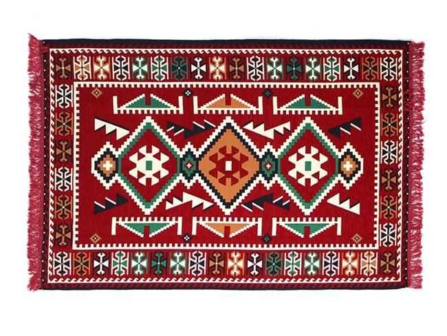 تصویر 2 از گلیم دست بافت طرح سنتی مناسب دکوراسیون خانه های اصیل