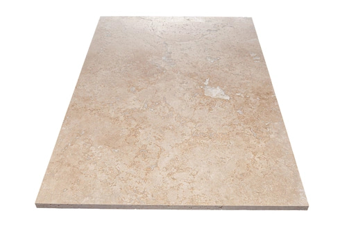 تصویر 3 از کاشی حمام کرمی براق با سطح صیقلی