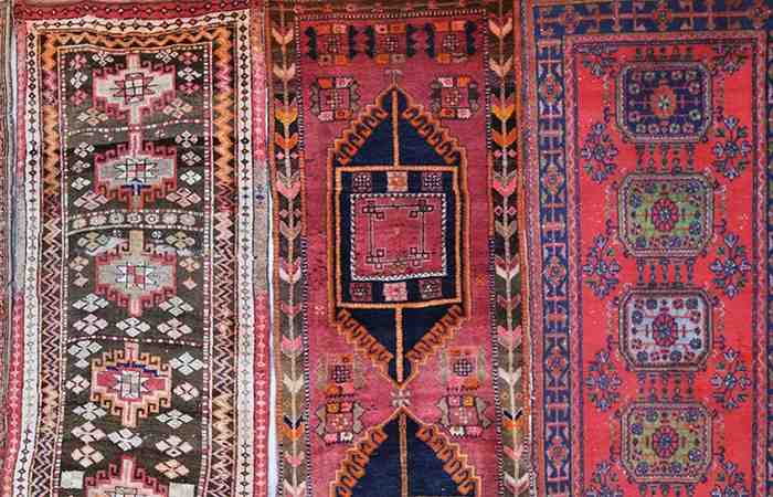 گلیم دست بافت کیفیت عالی و بافته شده با نخ طبیعی و ابریشم