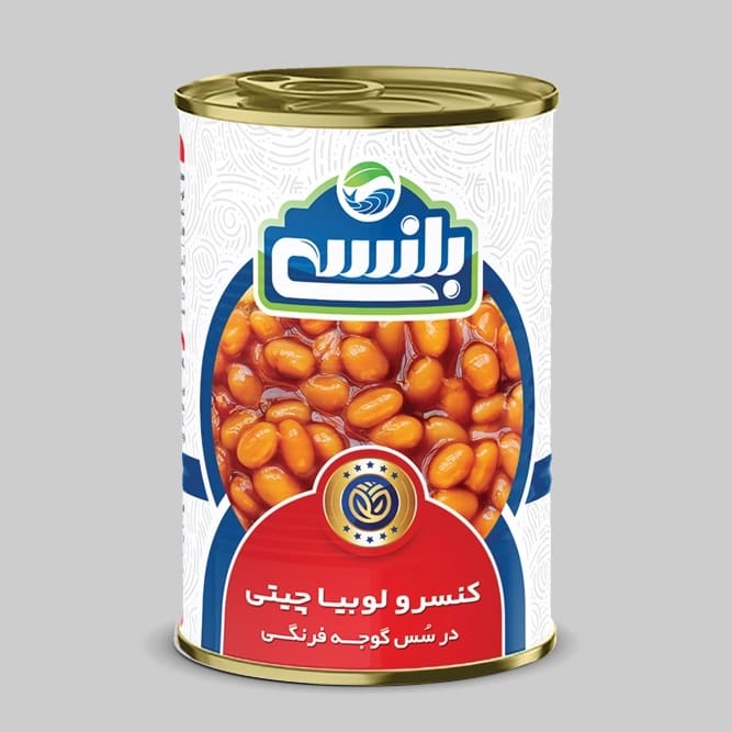 کنسرو لوبیا بلنسی با کیفیت بالا و بافت نرم