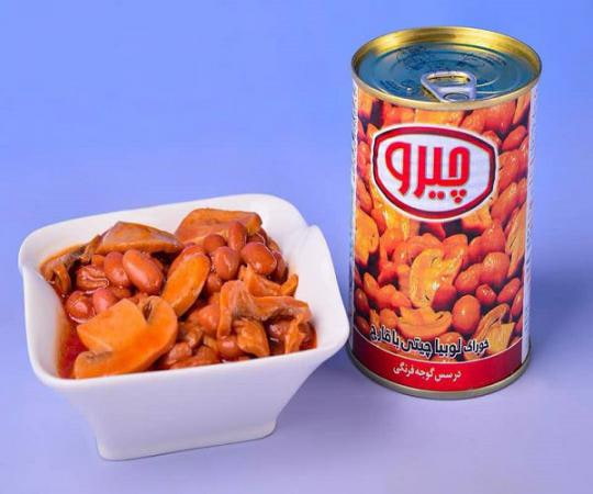 کنسرو لوبیا چیرو مغذی و خوش خوراک برای مصرف روزانه