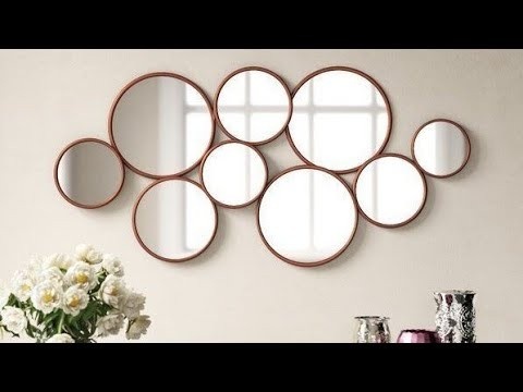 تصویر 2 از آینه دکوراتیو لاکچری کریستالی با نمای درخشان و شفافیت بالا مناسب برای لابی