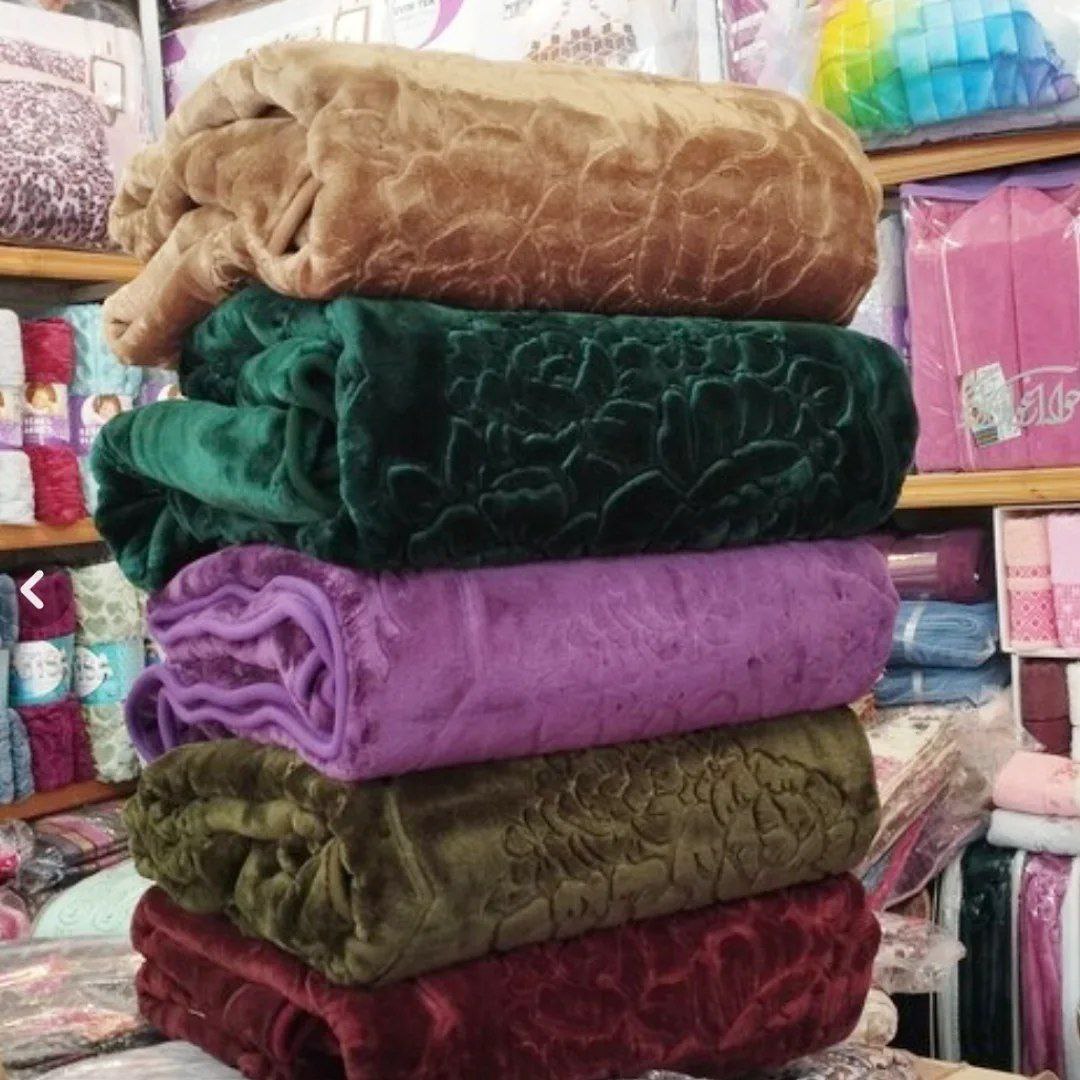 پخش عمده و تامین مستقیم پتو نرمین ساده تک نفره