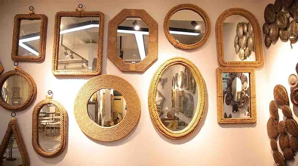 آینه دکوراتیو تزئینی براق مخصوص نورپردازی حرفه ای