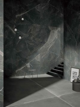 تصویر 3 از کاشی حمام خاکستری با سطح مات و صاف