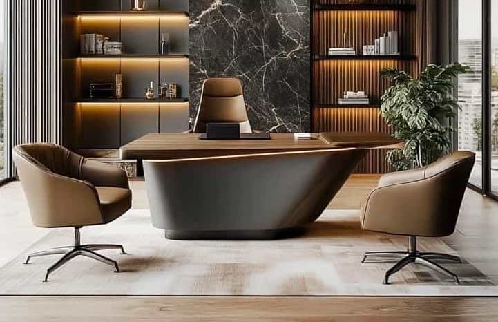 تصویر 4 از صندلی اداری با تعادل میان راحتی و عملکرد