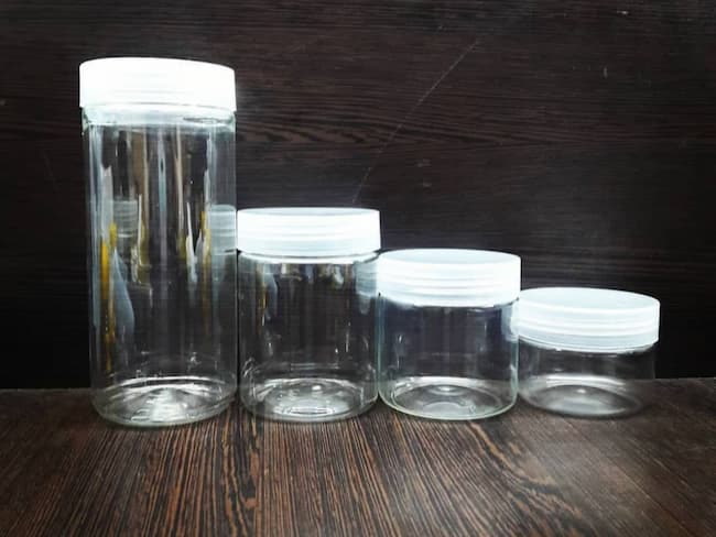 تصویر 1 از بطری پلاستیکی جار دهانه عریض مخصوص نگهداری مواد