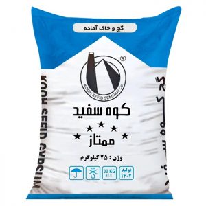 گچ ساختمانی سفید و تمیز برای دیوار و سقف