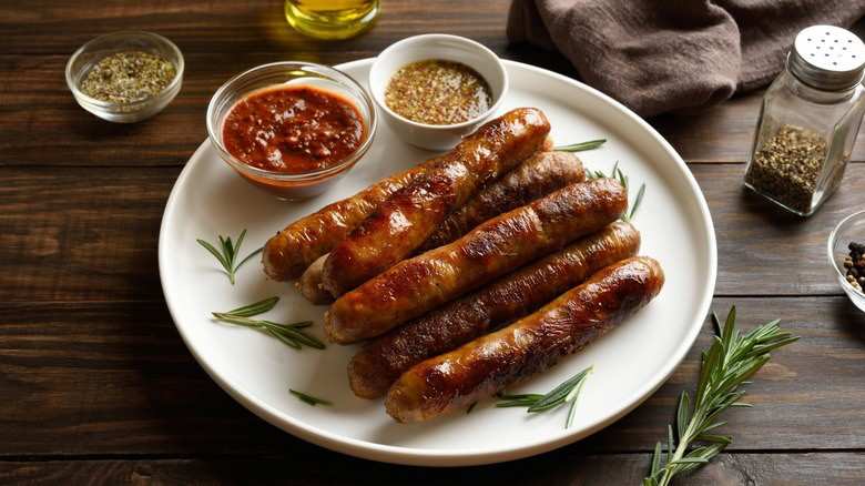 تصویر 1 از سوسیس آلمانی مناسب برای سرو وعده صبحانه و برانچ های لوکس