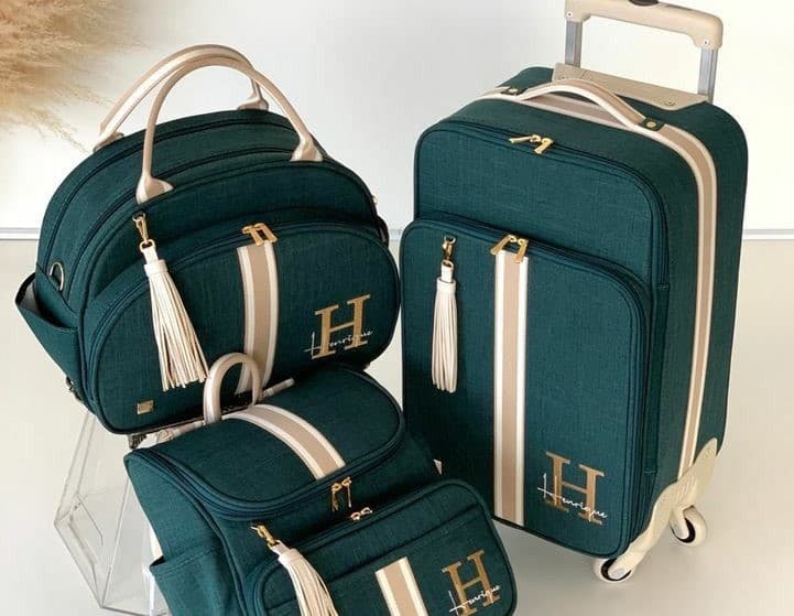 تصویر 3 از چمدان مسافرتی برزنتی سخت پوسته با مقاومت بالا در برابر ضربه