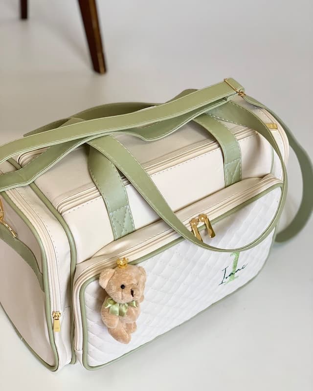 چمدان مسافرتی بچگانه پارچه ای با فضای داخلی تفکیک شده