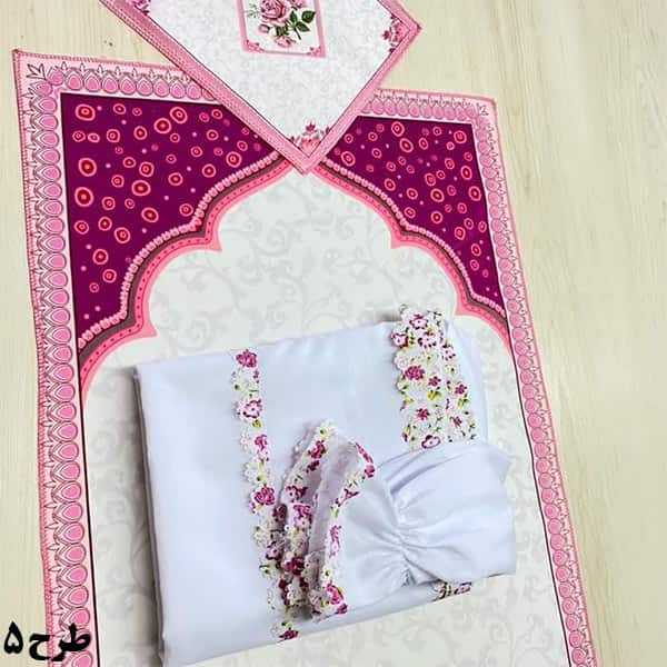 تصویر 1 از ست سجاده در رنگ‌ بندی متنوع