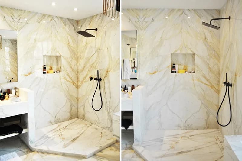 تصویر 2 از کاشی دستشویی ماربل بافت سنگ طبیعی مقاوم