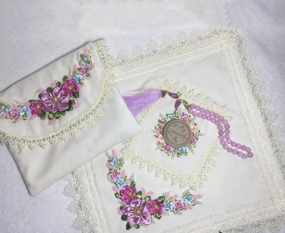 تصویر 3 از جانماز حریر قابل شستشو و اقتصادی