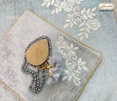 تصویر 1 از جانماز طوسی سبک و قابل‌ حمل طرح مدرن