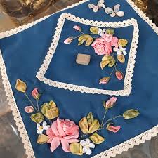 جانماز روبان دوزی شده مقاوم با طراحی مینیمال