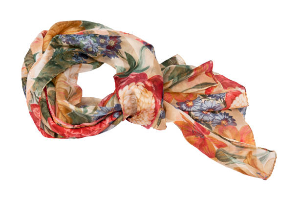 تصویر 3 از روسری مجلسی لوکس الهام گرفته طبیعت رنگارنگ