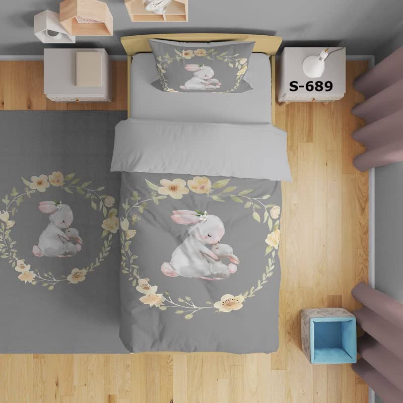 تصویر 2 از روتختی کودک با طرح‌ های کارتونی شاد و رنگ‌ های ایمن و کیفیت بالا