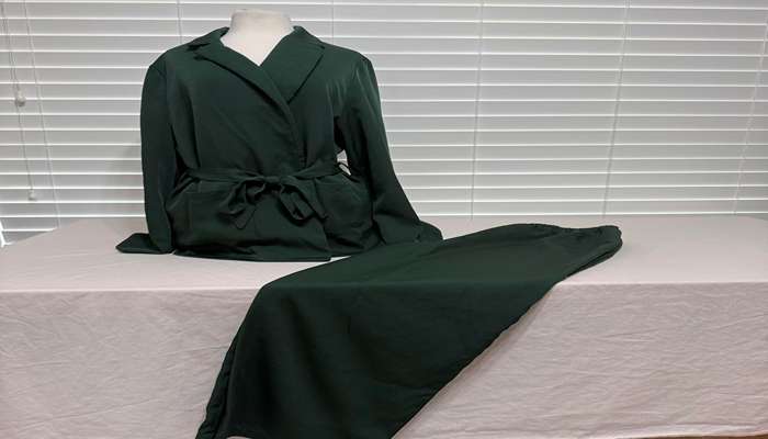 تصویر 3 از لباس راحتی زنانه نخی با پارچه نرم و لطیف مناسب استراحت در خانه