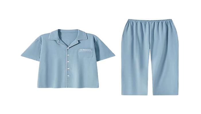 تصویر 4 از لباس راحتی زنانه نخی با پارچه نرم و لطیف مناسب استراحت در خانه