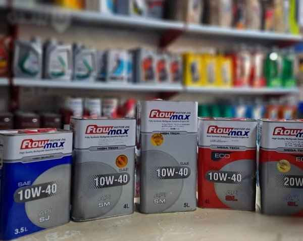 تصویر 2 از روغن موتور فلو مکس منطبق با الگوی گردش مکانیکی