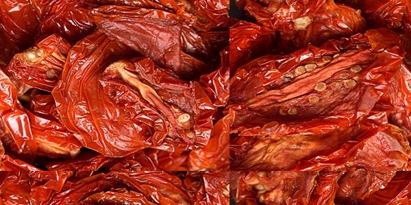 تصویر 3 از گوجه خشک کیلویی ورقه ای مناسب آشپزی و تزیین غذا