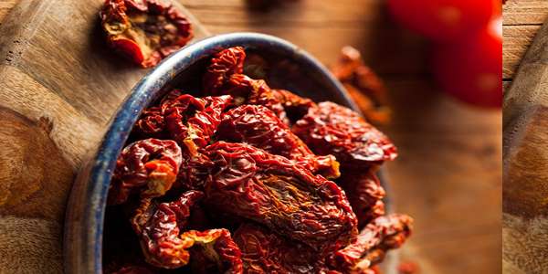 تصویر 4 از گوجه خشک کیلویی ورقه ای مناسب آشپزی و تزیین غذا