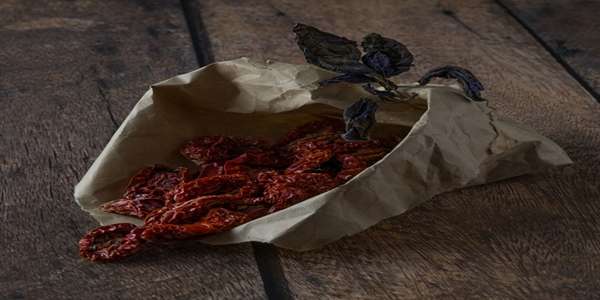 تصویر 4 از گوجه خشک اسلایس آفتابی با رنگ و طعم طبیعی