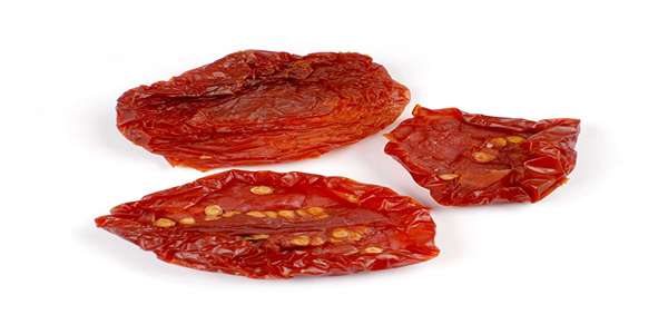 تصویر 1 از گوجه خشک آفتابی اسلایس شده مناسب سالاد و پاستا