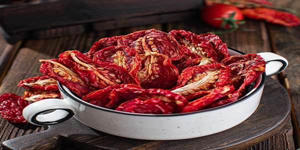 تصویر 1 از گوجه خشک با روغن زیتون مخصوص رستوران و مصرف حرفه ای