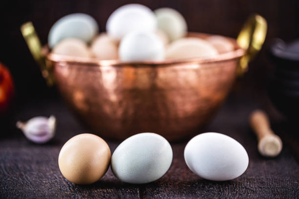 تصویر 2 از تخم مرغ سالم با زرده پررنگ و مغذی