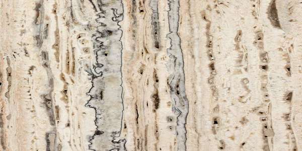 تصویر 1 از سنگ تراورتن کرم روشن مناسب نمای بیرونی