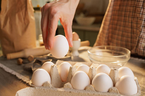 تصویر 3 از تخم مرغ تازه با بافت نرم و زرده سفت