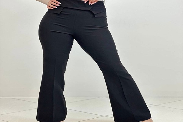 تصویر 4 از شلوار مازراتی زنانه دمپا ظاهر مرتب جذاب