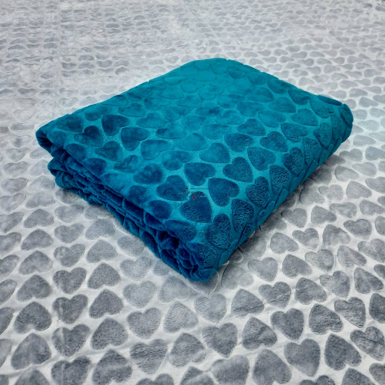 تصویر 4 از پتو ژله ای قلبی با الیاف طبیعی و تنفس‌ پذیر