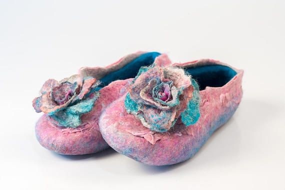 پاپوش نمدی مخصوص فصول سرد با دوام بالا