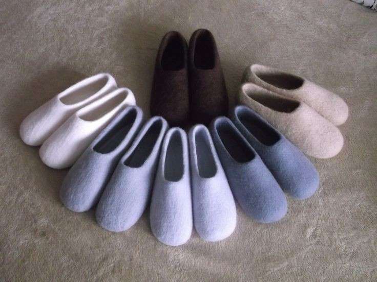 تصویر 2 از پاپوش نمدی مخصوص فصول سرد با دوام بالا