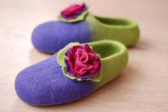 تصویر 4 از پاپوش نمدی مخصوص فصول سرد با دوام بالا