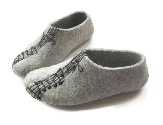 تصویر 2 از پاپوش نمدی سبک و راحت مناسب فصول سرد سال