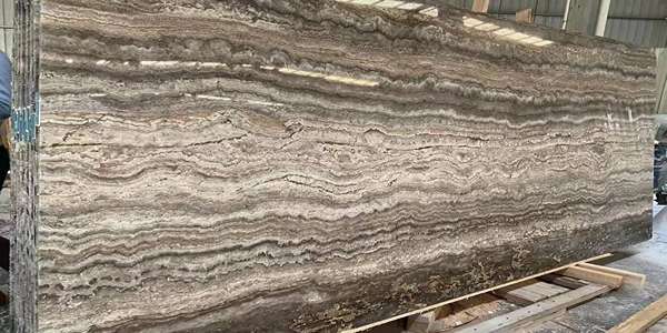 سنگ تراورتن سیلور تکاب سورت شده یکدست