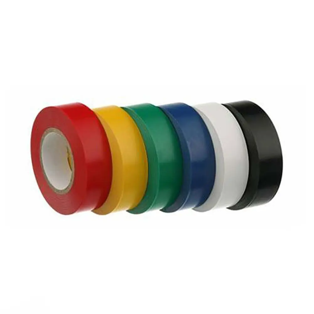 تصویر 1 از چسب برق رنگی برای تفکیک کابل های متعدد روشنایی