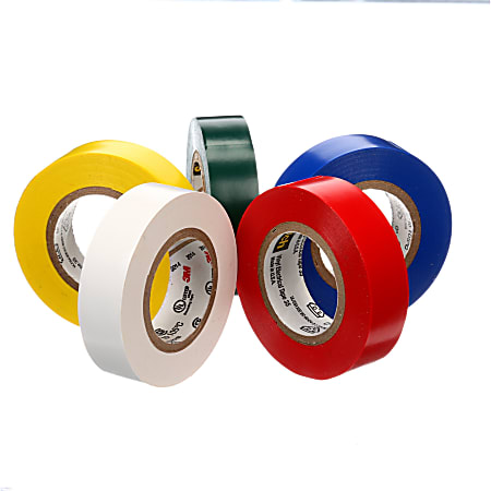 تصویر 2 از چسب برق رنگی برای تفکیک کابل های متعدد روشنایی