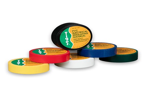 تصویر 4 از چسب برق رنگی برای تفکیک کابل های متعدد روشنایی