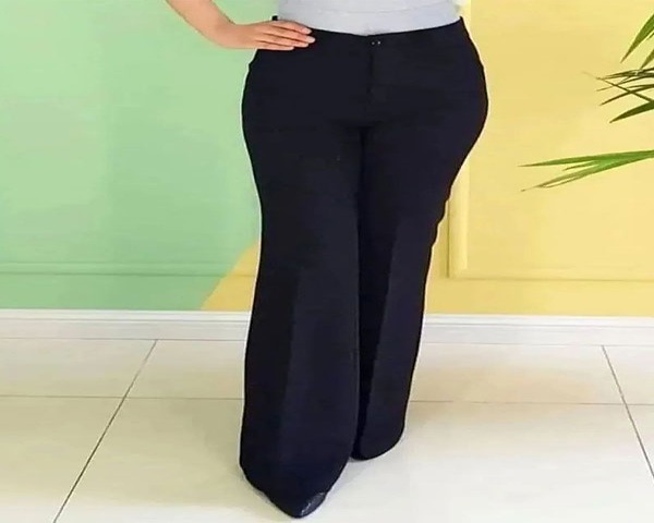 شلوار مازراتی زنانه بوت کات ظاهر متعادل شکیل